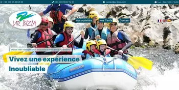 New site of Ur Bizia Rafting